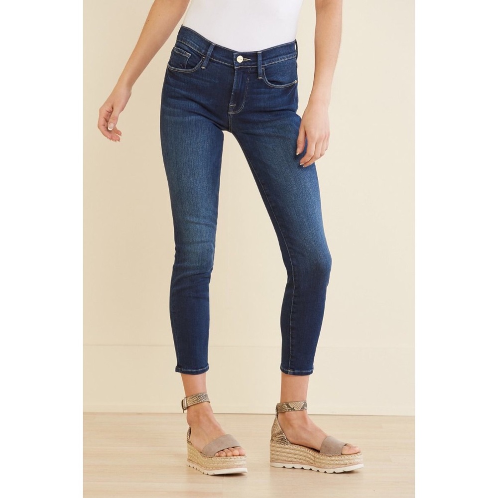 Frame Le Skinny De Jeanne Crop Size 29